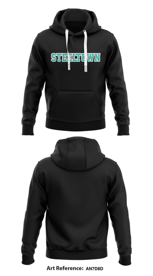 STEELTOWN Store 1  Core Men's Hooded Performance Sweatshirt - AN7D8D