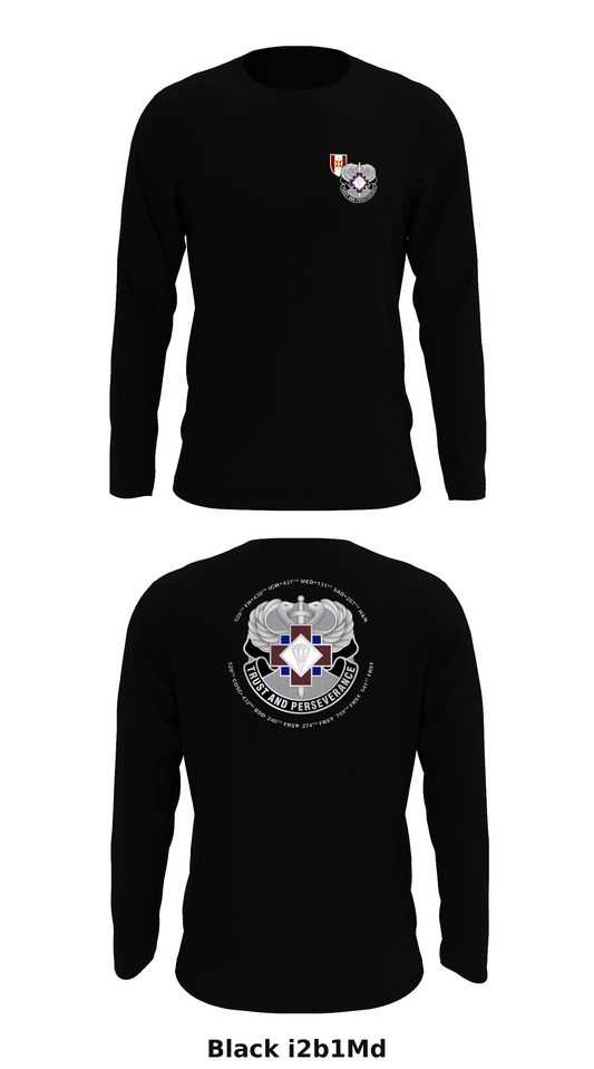 16TH HOSPITAL CENTER Store 1 Core Men's LS Performance Tee - i2b1Md