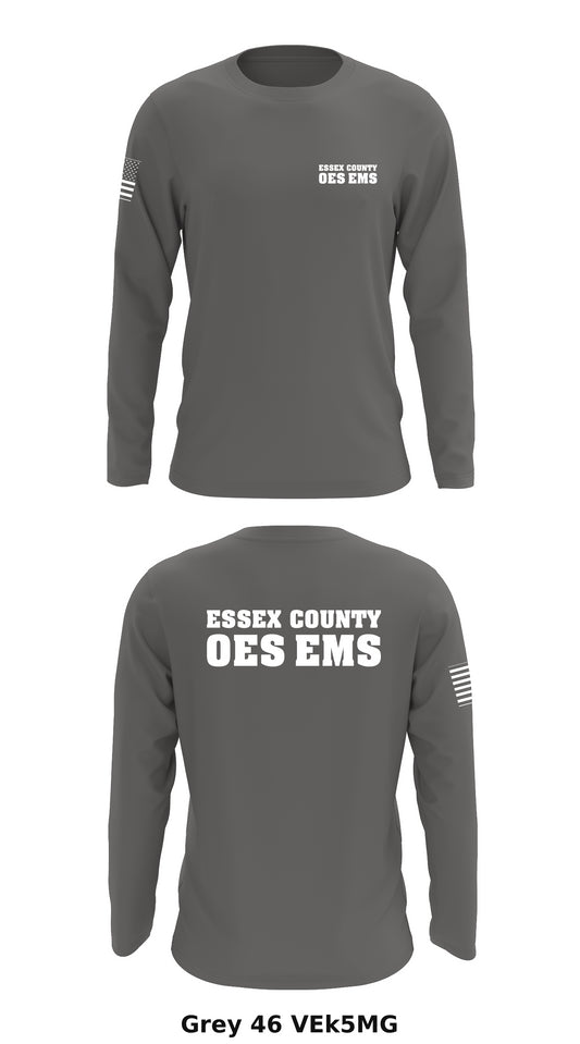 Essex County OES EMS Store 1 Core Men's LS Performance Tee - VEk5MG