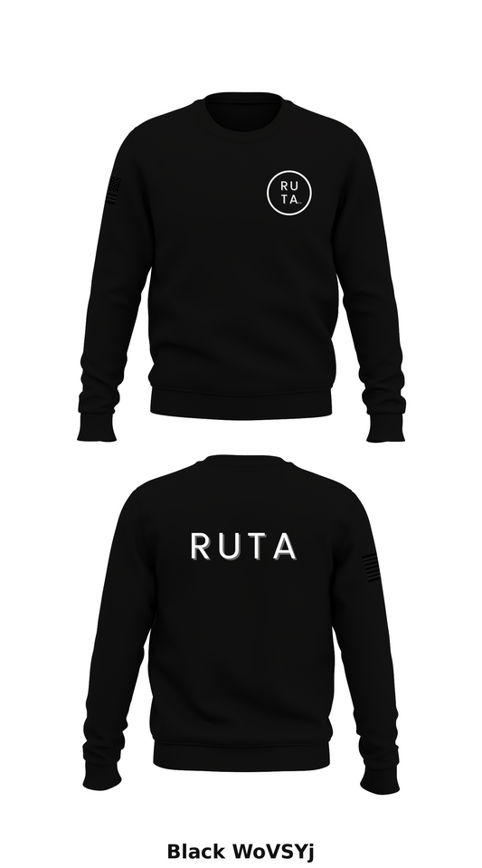 RUTA Co Store 1 Core Men's Crewneck Performance Sweatshirt - WoVSYj