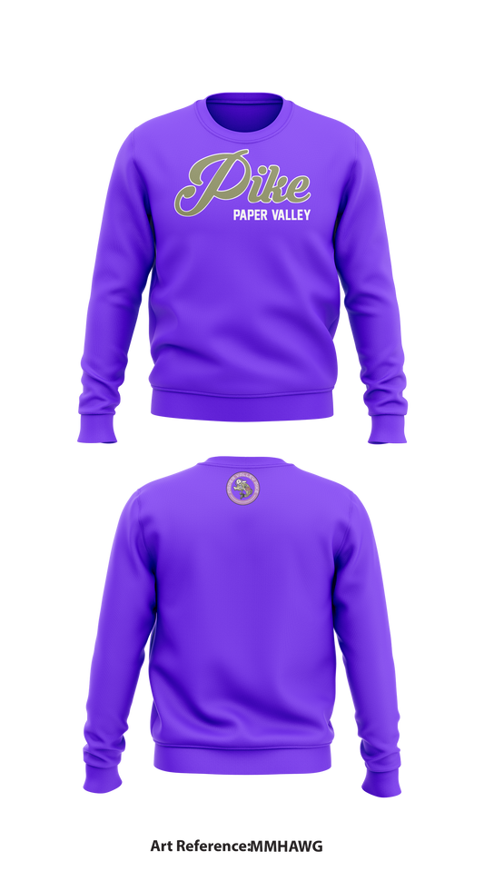 Paper Valley Pike Store 1 Core Men's Crewneck Performance Sweatshirt - MMHAWG
