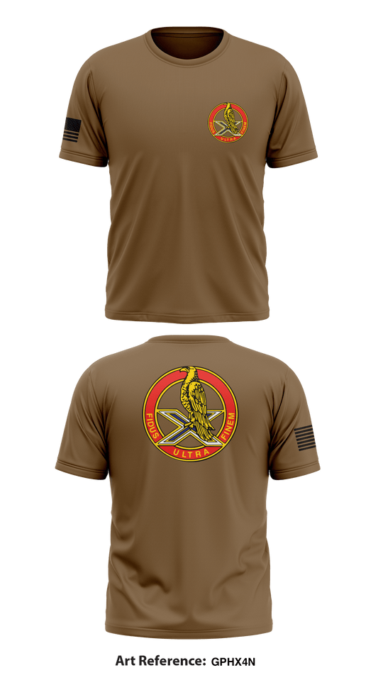 3-2 Air Defense Artillery Store 1 Core Men's SS Performance Tee - GpHX4N