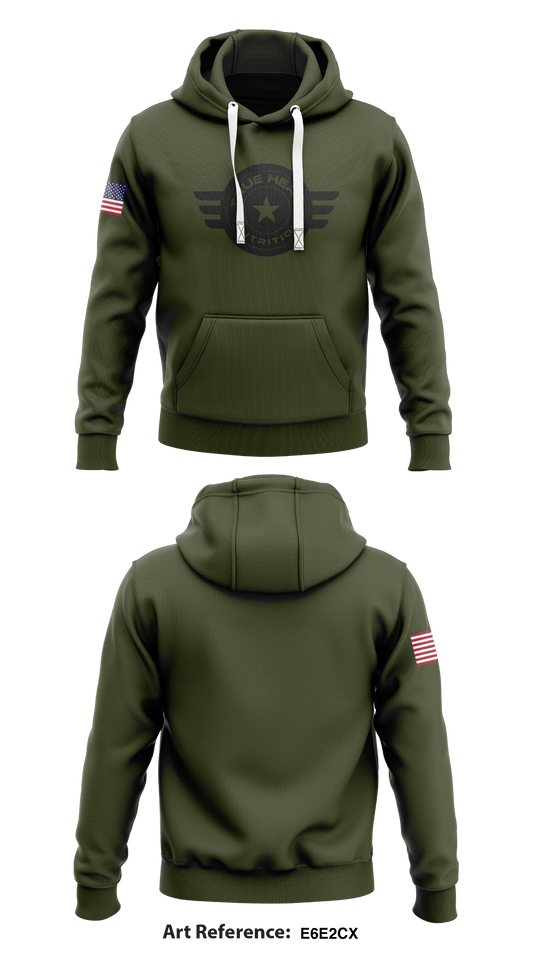 True Hero Nutrition  Store 1  Core Men's Hooded Performance Sweatshirt - E6e2CX