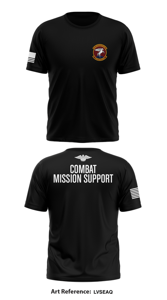 Combat Mission Support Store 1 Core Men's SS Performance Tee - LvSEaq