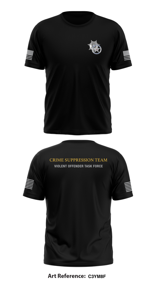 PCSD CST/PNVOTF Store 1 Core Men's SS Performance Tee - C3ym8F