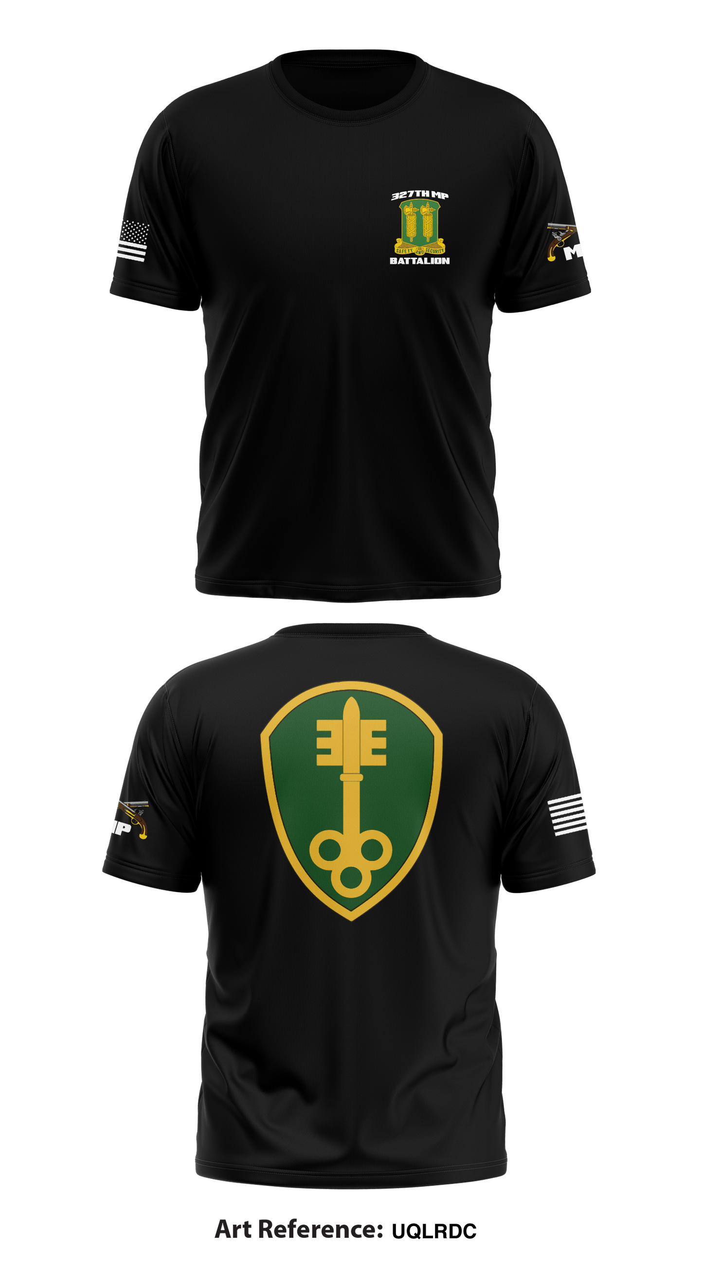 327th MP Battalion Store 1 Core Men's SS Performance Tee - uQLRdC