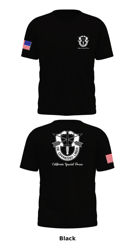 California Special Forces Store 1 Core Men's SS Performance Tee - 92175767192