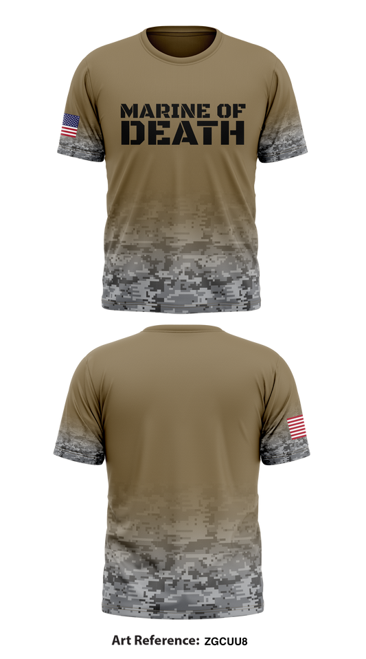 MarineOfDeath Store 1 Core Men's SS Performance Tee - ZgCuU8