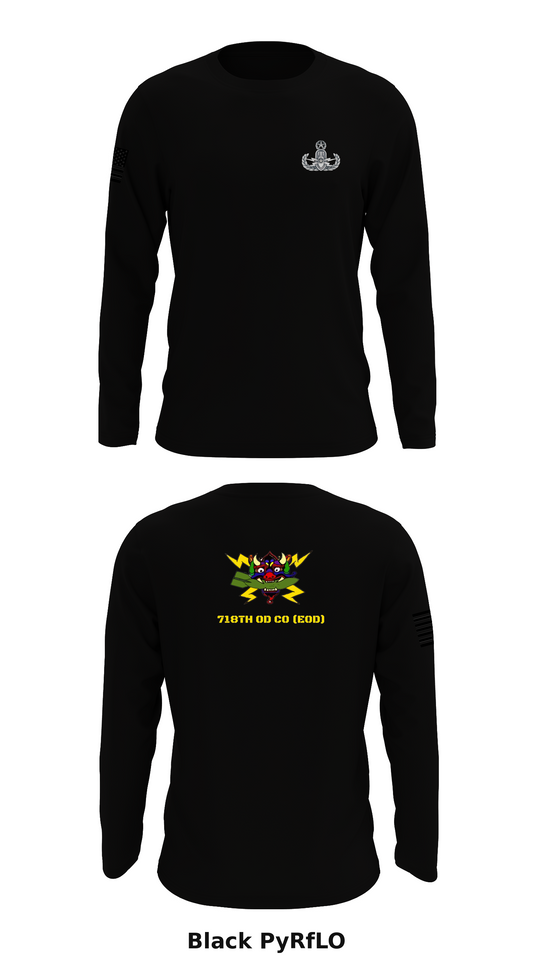 718TH OD CO (EOD) Store 1 Core Men's LS Performance Tee - PyRfLO
