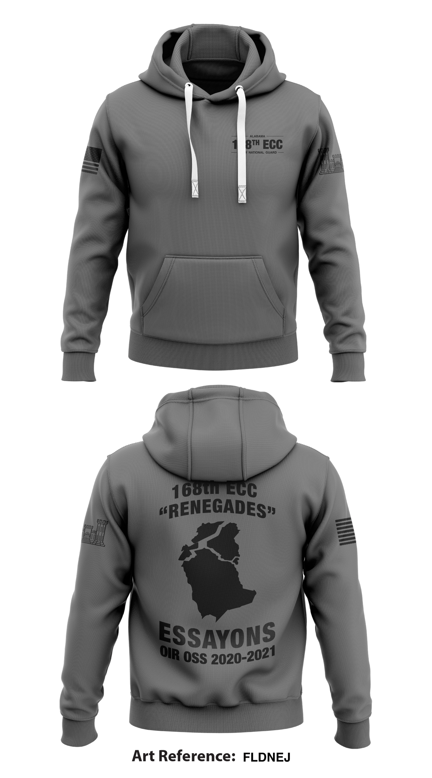 168TH EN CO Store 1  Core Men's Hooded Performance Sweatshirt - FLDnEJ