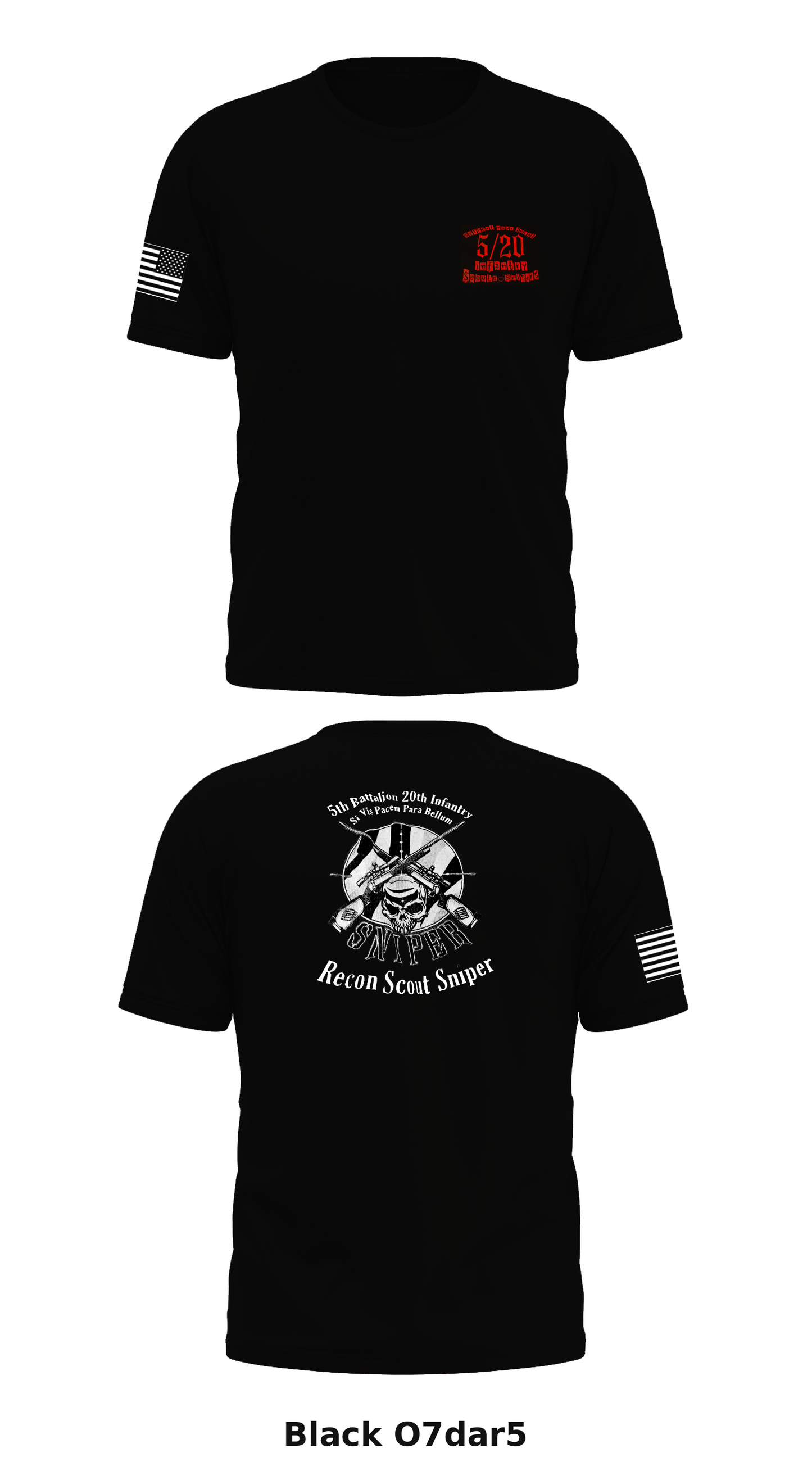 5th Batt 20th INF Recon Scout Snipers Store 1 Core Men's SS Performance Tee - O7dar5