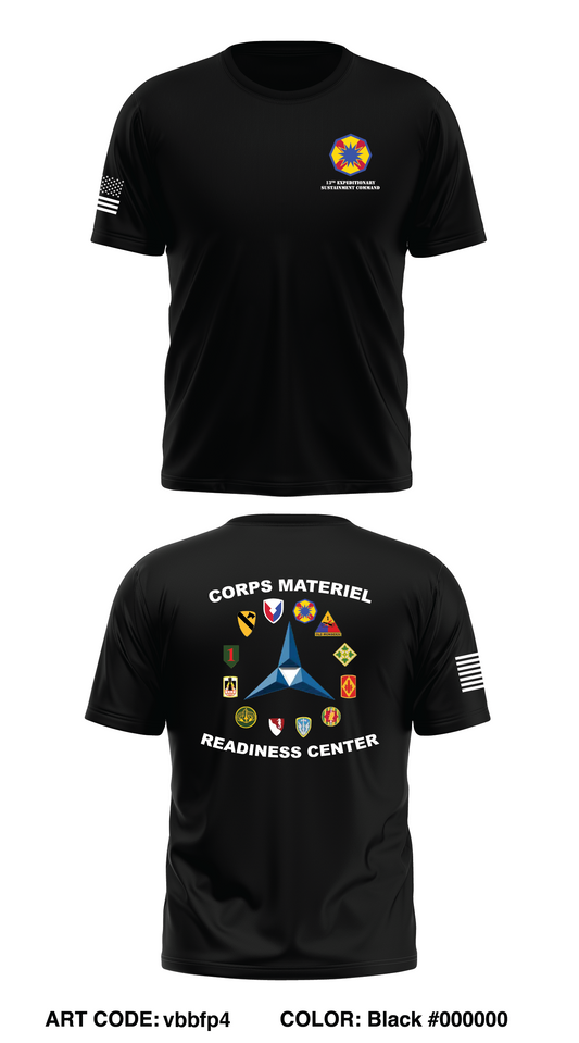 13th ESC CMRC Store 1 Core Men's SS Performance Tee - vbbfp4