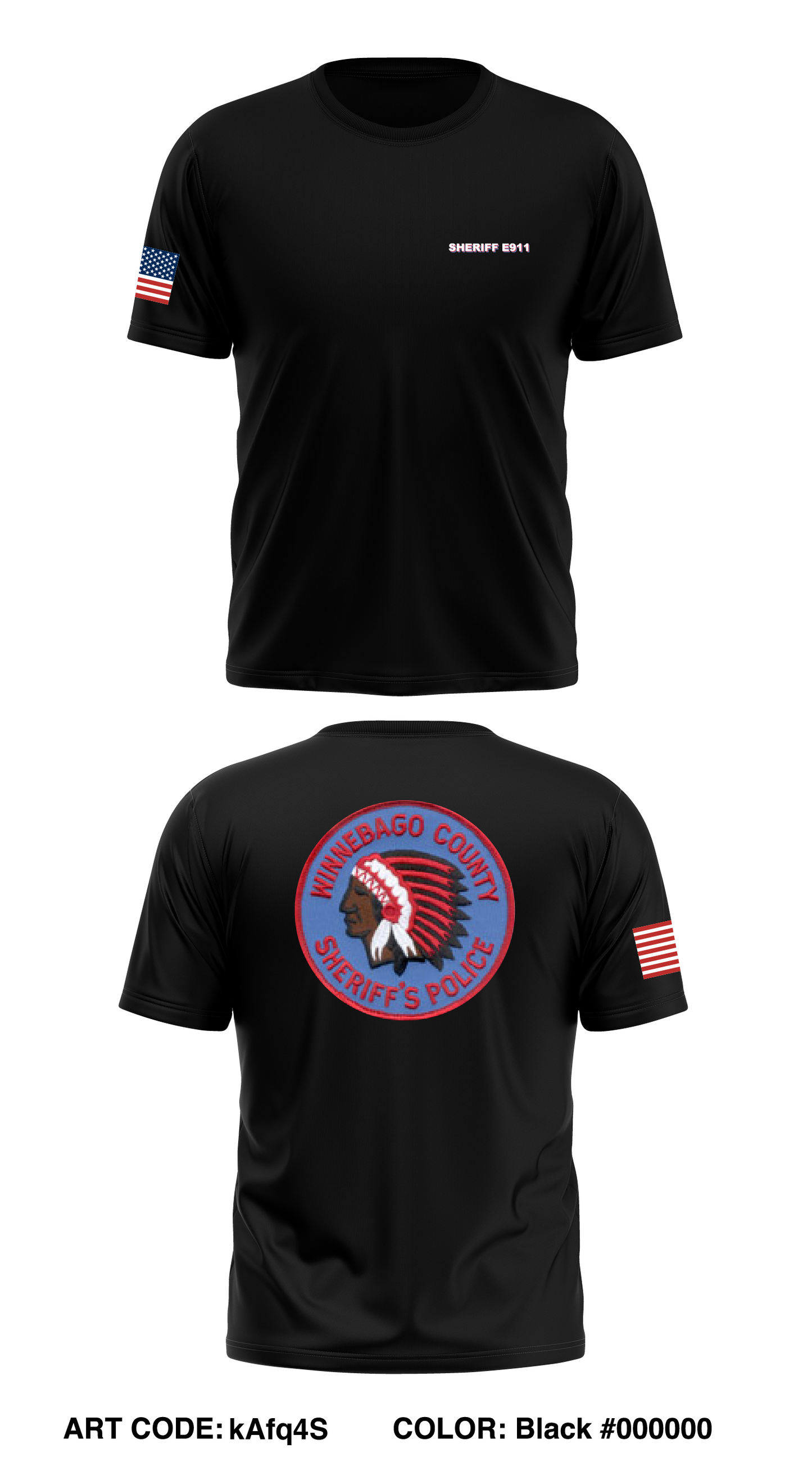 Sheriff E911 Store 1 Core Men's SS Performance Tee - Sheriff E911