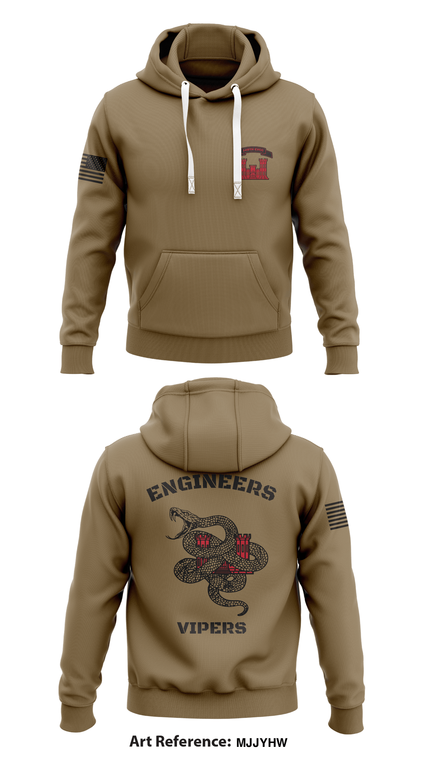 149th EVCC Store 1  Core Men's Hooded Performance Sweatshirt - MJjYhw