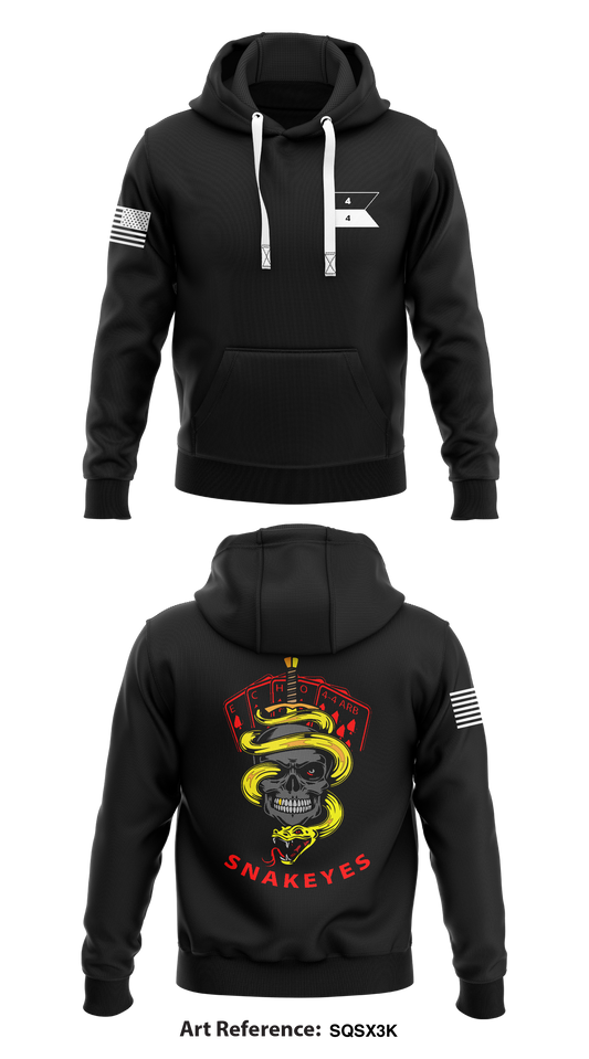 SNAKEYES Store 1  Core Men's Hooded Performance Sweatshirt - sQsX3K