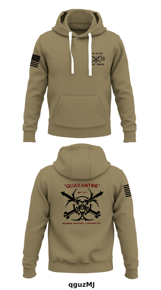 1st marine division 5th regiment 11th marines battalion  Store 1  Core Men's Hooded Performance Sweatshirt - qguzMJ