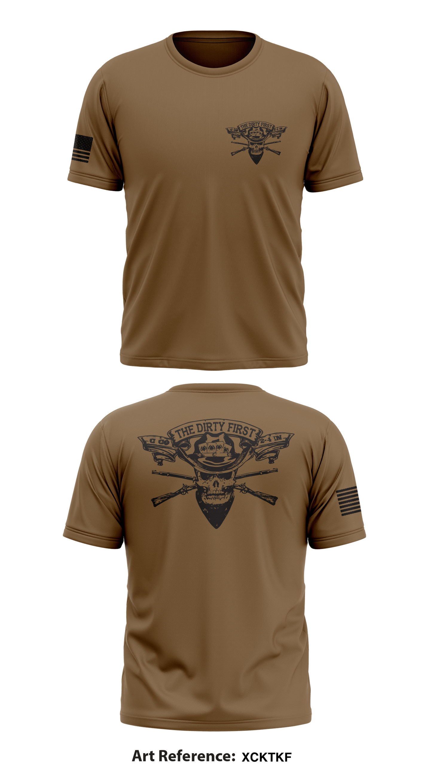 Dirty 1st Store 1 Core Men's SS Performance Tee - XckTKf