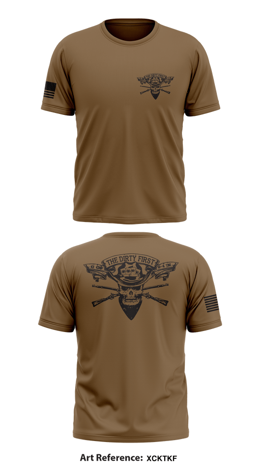 Dirty 1st Store 1 Core Men's SS Performance Tee - XckTKf