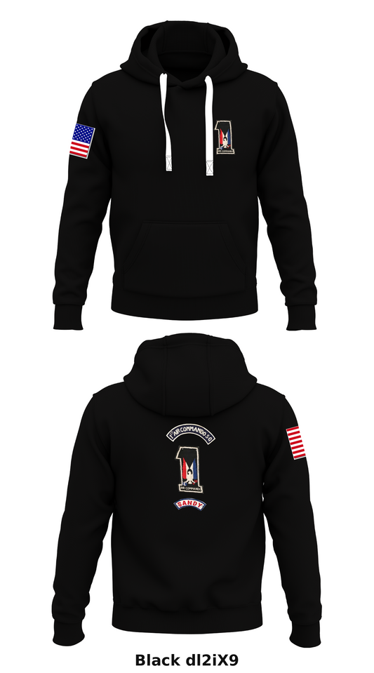 1st Air Commando SQ Store 1  Core Men's Hooded Performance Sweatshirt - dl2iX9