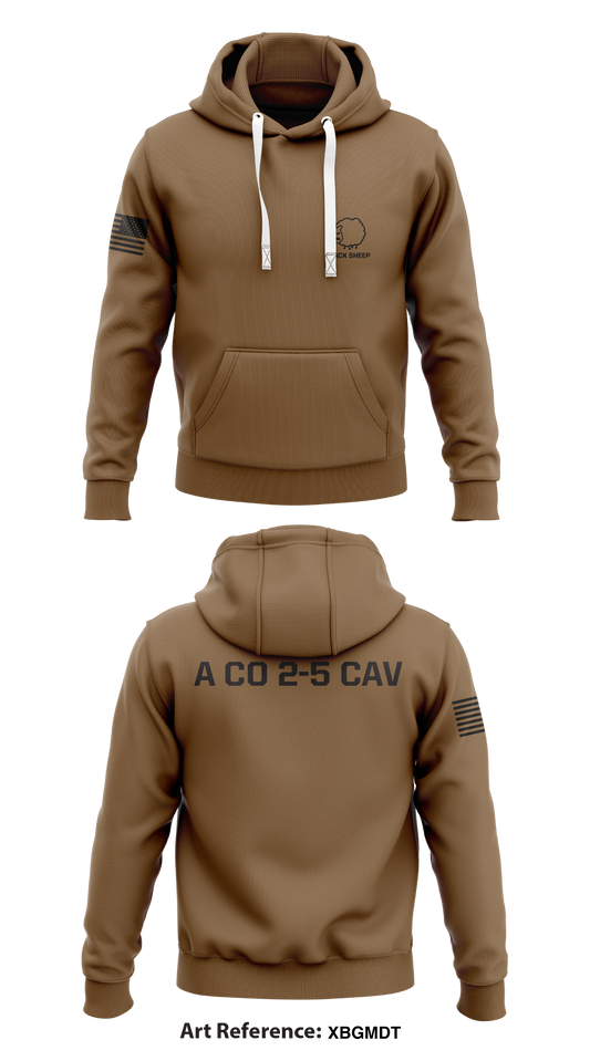 A Co 2-5 CAV  Store 1  Core Men's Hooded Performance Sweatshirt - XBGmdt