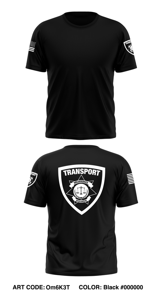 Transport Store 1 Core Men's SS Performance Tee - Om6K3T