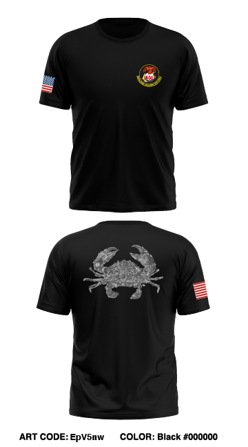 2nd EOD Company Store 1 Core Men's SS Performance Tee - EPV5NW