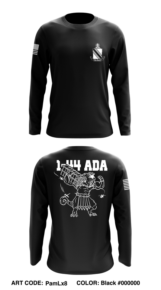1-44 ADA Store 1 Core Men's LS Performance Tee - PamLx8