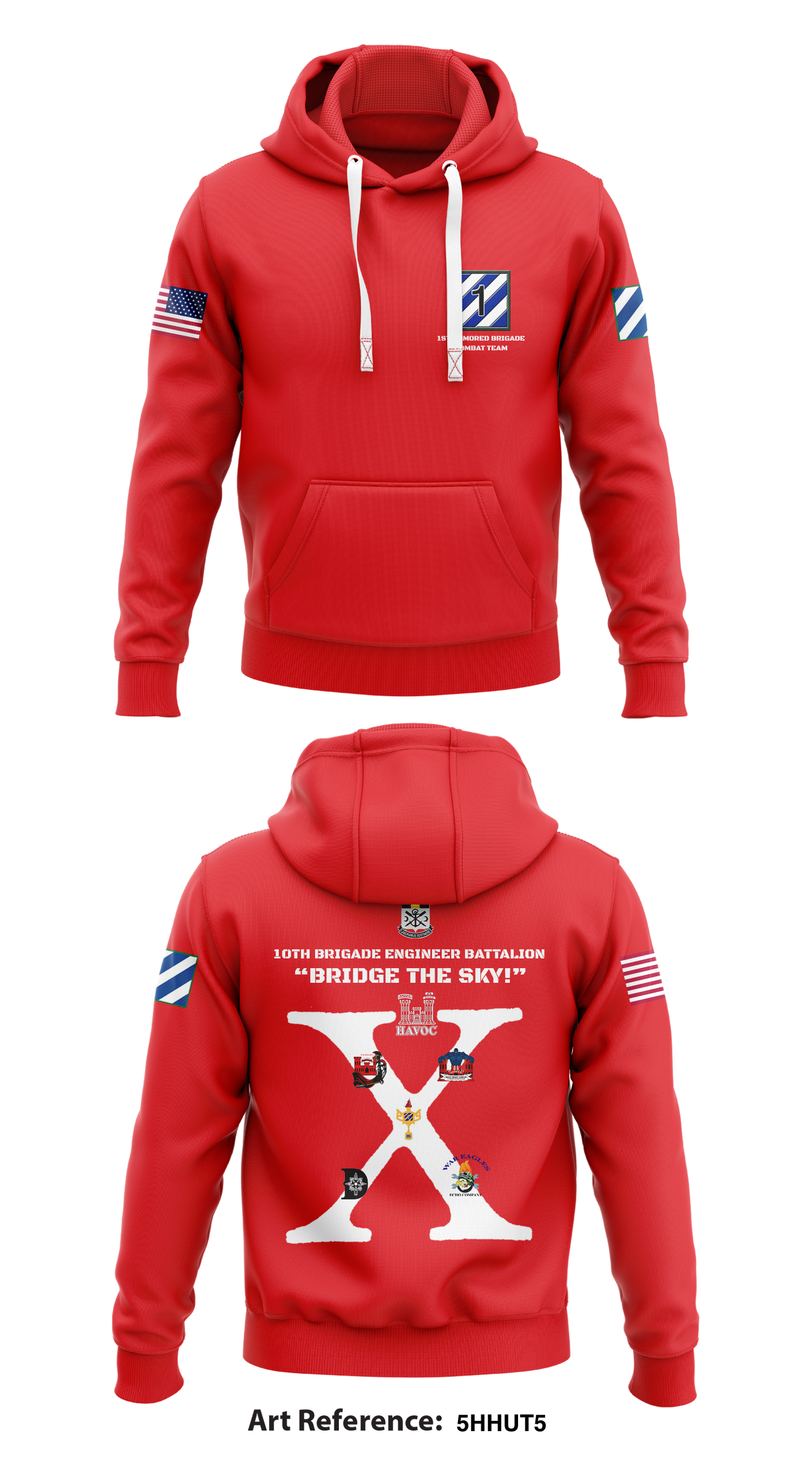 1th Brigade Engineer Battalion Store 1  Core Men's Hooded Performance Sweatshirt - 5hHUt5