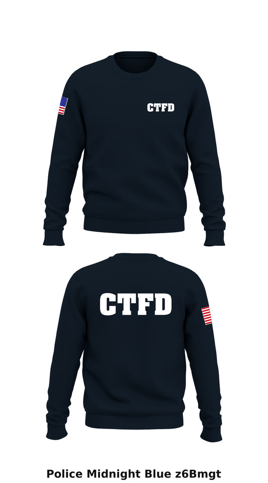 CTFD Store 1 Core Men's Crewneck Performance Sweatshirt - z6Bmgt
