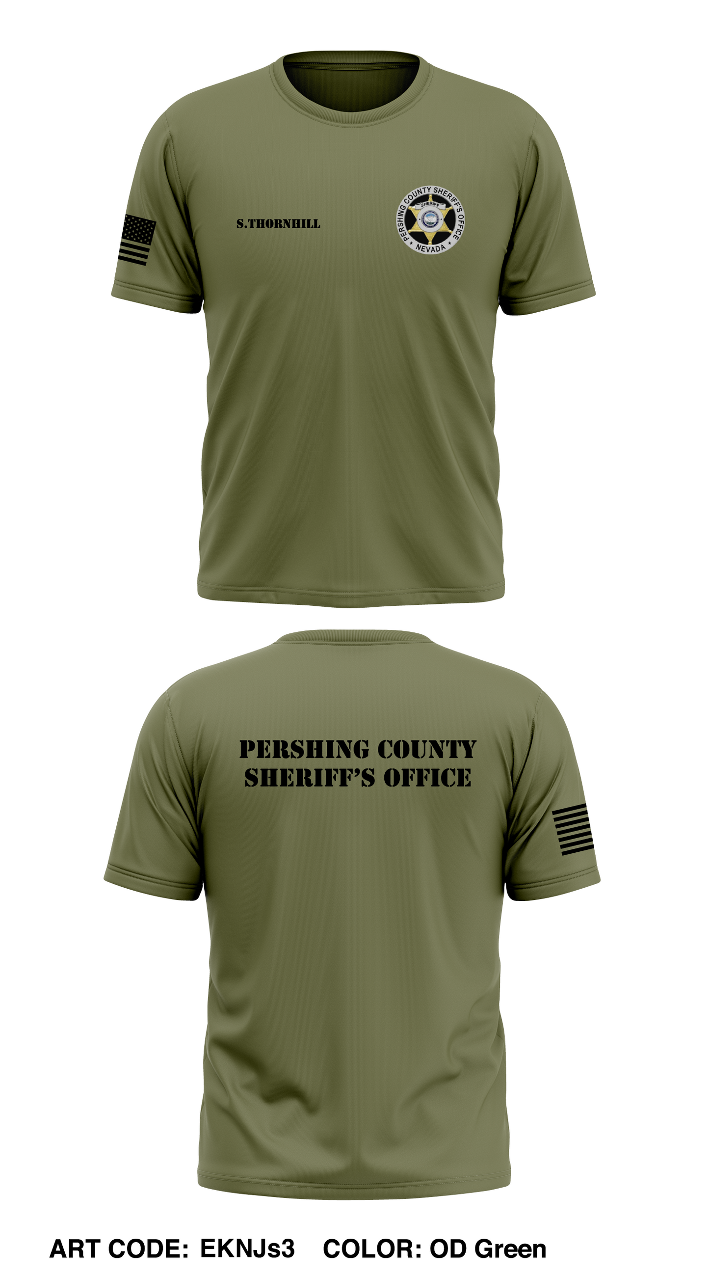 PCSO K-9 Unit Store 1 Core Men's SS Performance Tee - EKNJs3