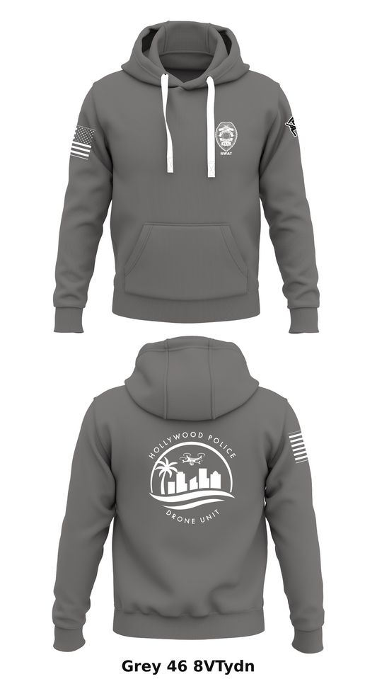 Hollywood police Drone unit  Store 1  Core Men's Hooded Performance Sweatshirt - 8VTydn