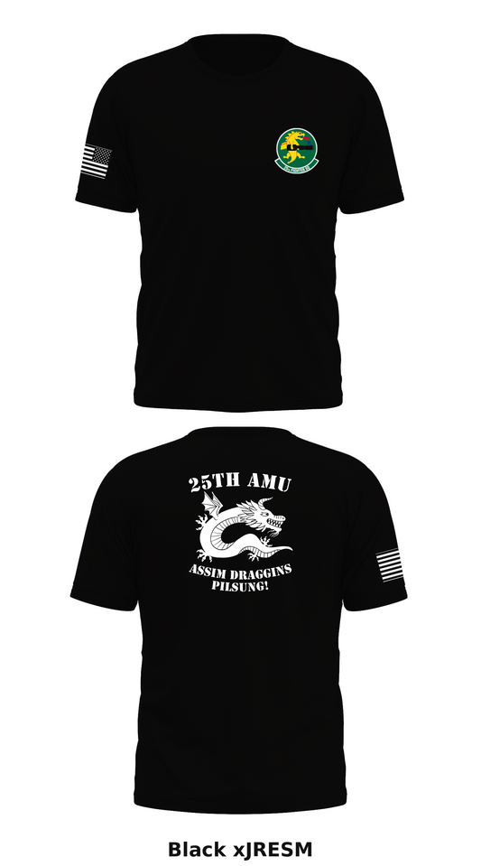 25th AMU Store 1 Core Men's SS Performance Tee - xJRESM