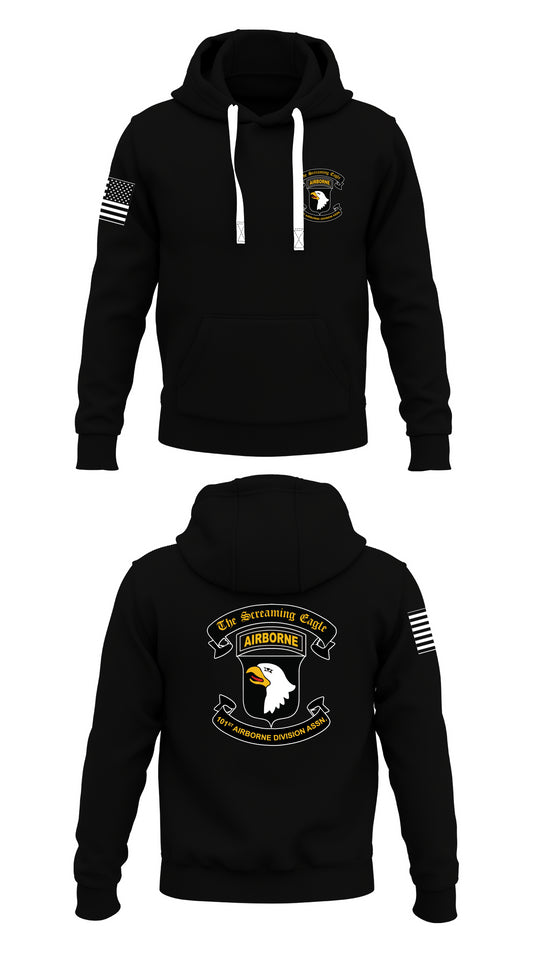 1st Battalion, 26th Infantry Regiment "Blue Spaders" Store 1  Core Men's Hooded Performance Sweatshirt - 39170996310