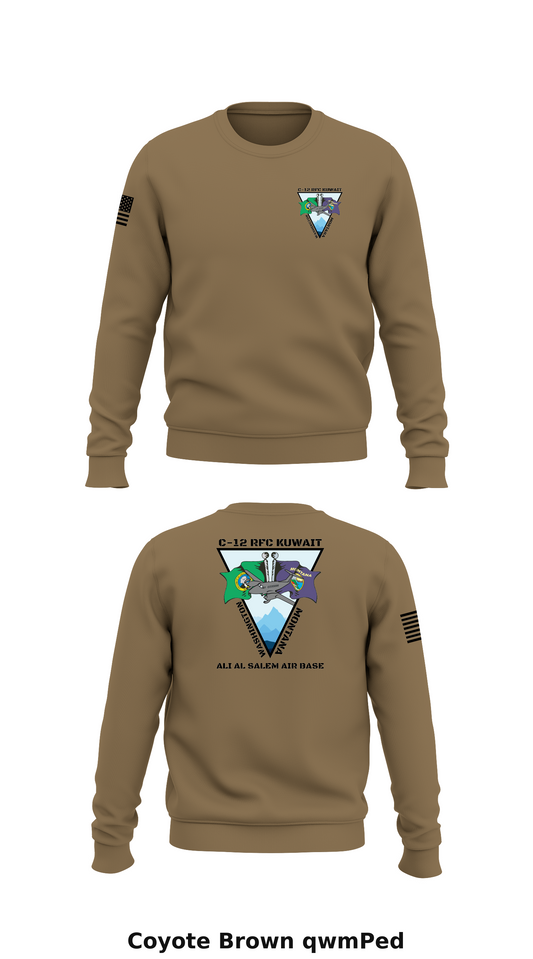 C-12 RFC Kuwait Store 1 Core Men's Crewneck Performance Sweatshirt - qwmPed
