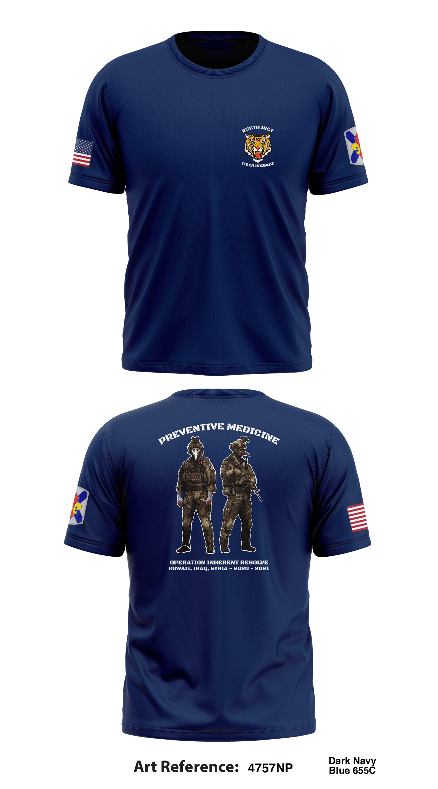 HHC 256th IBCT Store 1 Core Men's SS Performance Tee - 4757Np