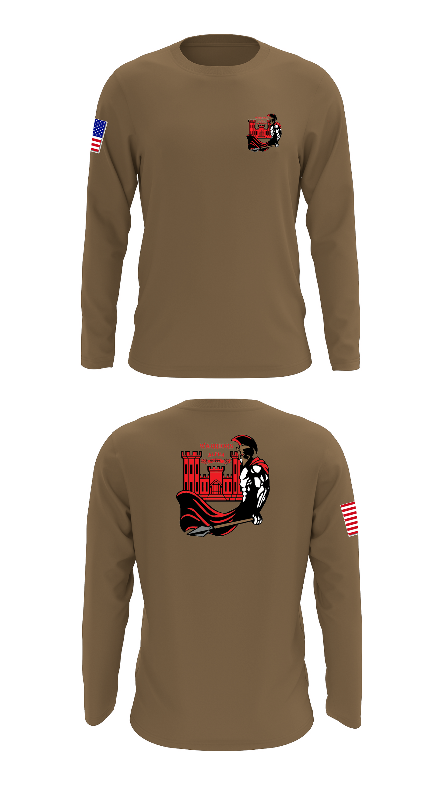 A Company, 10 BEB Store 1 Core Men's LS Performance Tee - 41993583186