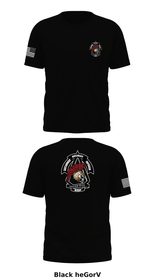 Det 3, Company A Store 1 Core Men's SS Performance Tee - heGorV