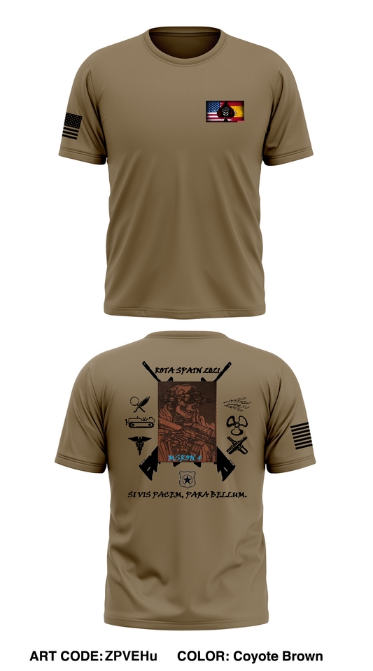 MSRON 4 Store 1 Core Men's SS Performance Tee - ZPVEHu
