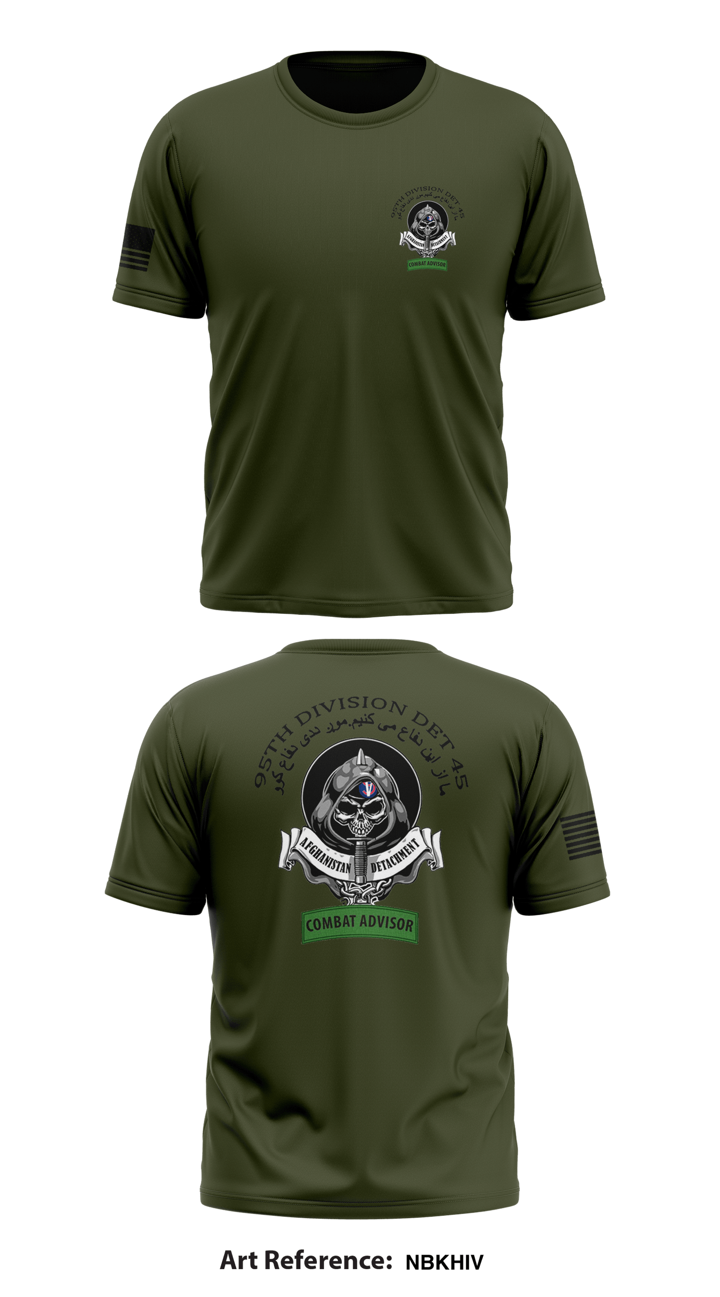Detachment 45 Store 1 Core Men's SS Performance Tee - NBKHiv