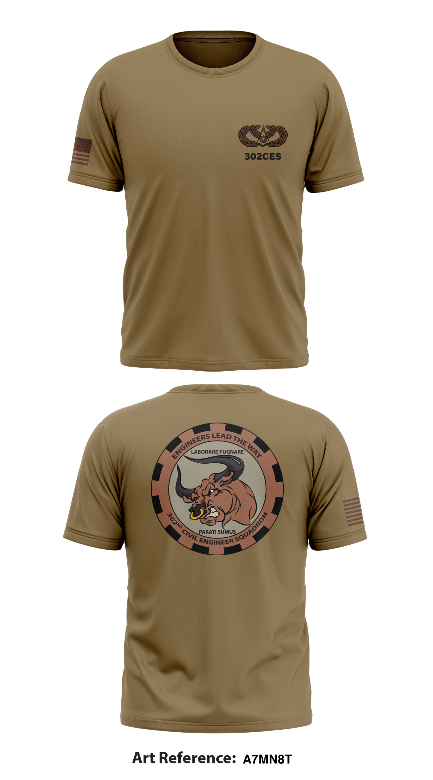 302d CES Store 1 Core Men's SS Performance Tee - a7mn8t
