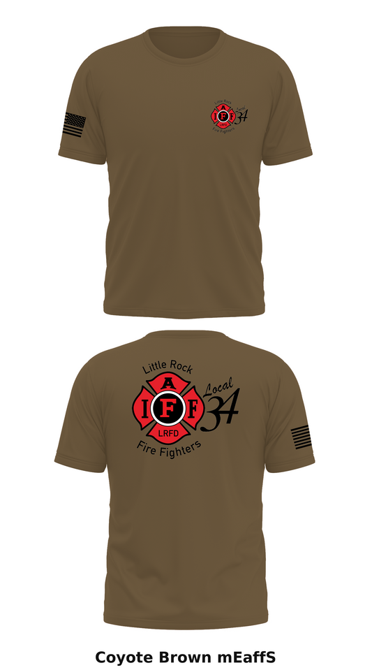 IAFF Local 34 Store 1 Core Men's SS Performance Tee - mEaffS