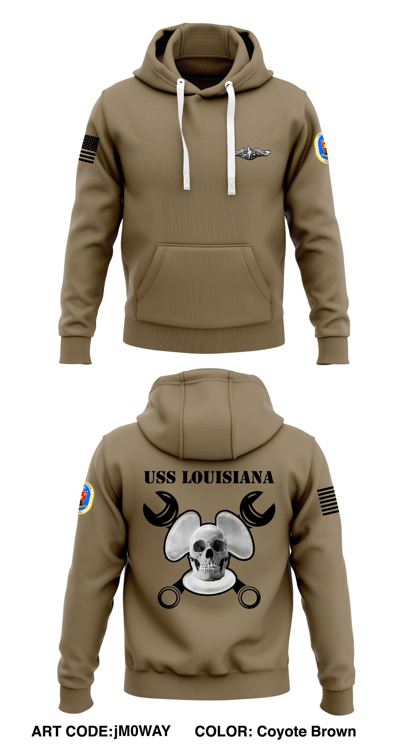 Louisiana Store 1  Core Men's Hooded Performance Sweatshirt - jM0WAY