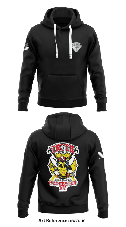 RFD Truck 3 Store 1  Core Men's Hooded Performance Sweatshirt - 0WZDHs