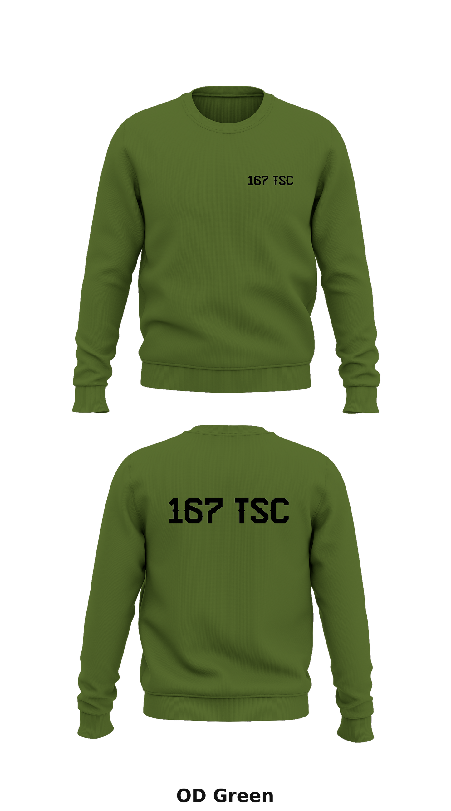 167 TSC Store 1 Core Men's Crewneck Performance Sweatshirt - 69097440333