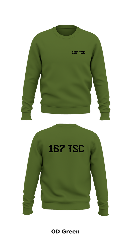 167 TSC Store 1 Core Men's Crewneck Performance Sweatshirt - 69097440333