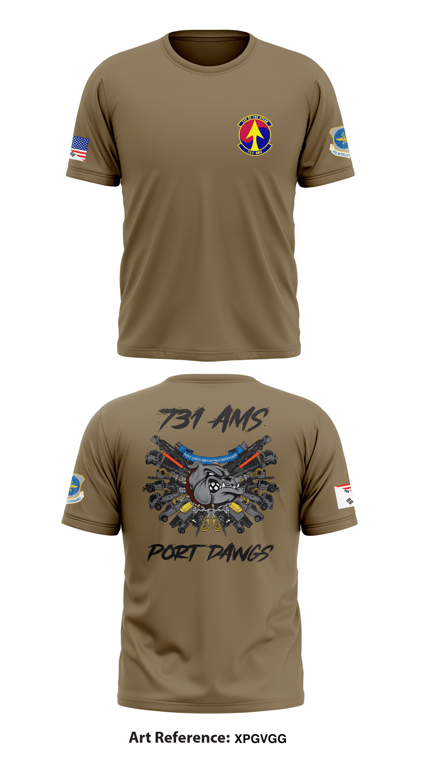 731 AMS Store 1 Core Men's SS Performance Tee - XpgvgG