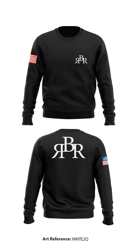 Real Birth Riches Store 2 Core Men's Crewneck Performance Sweatshirt - mkpe2q