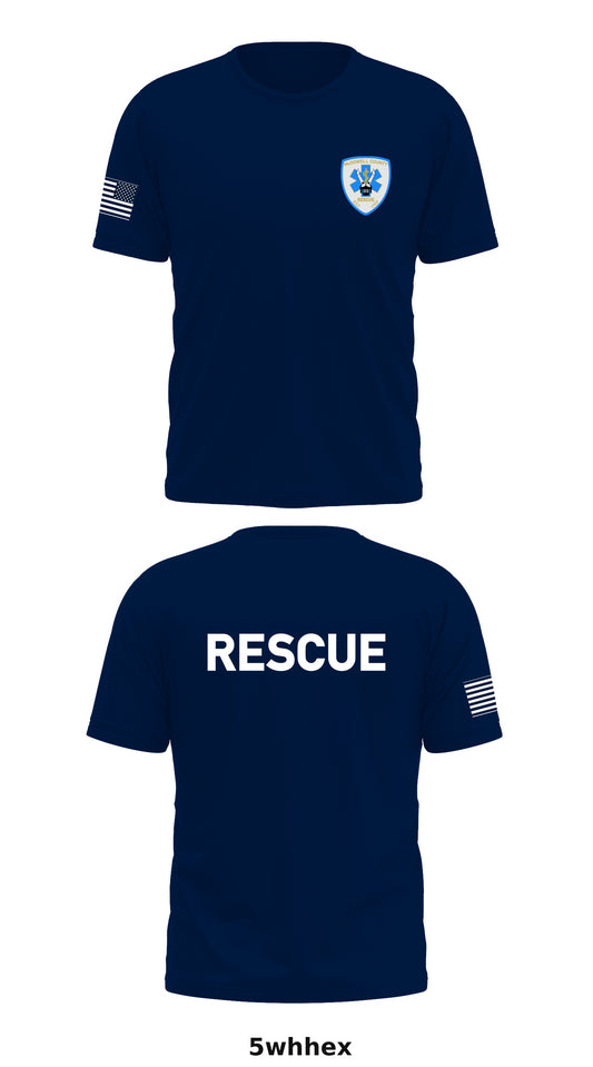 McDowell County Rescue Squad Store 1 Core Men's SS Performance Tee - 5whhex