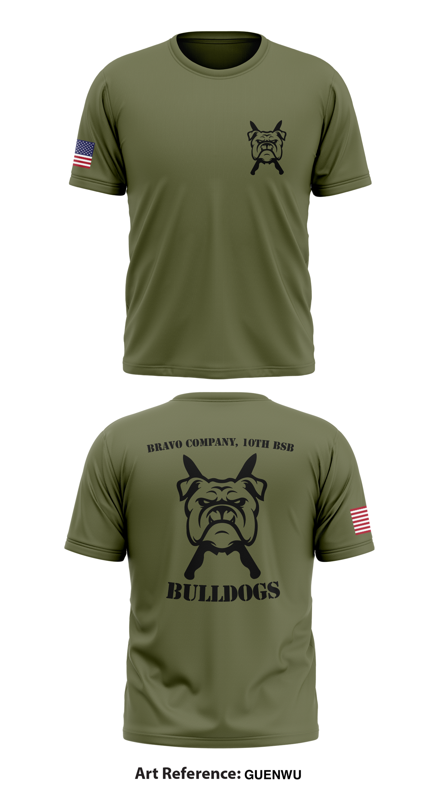 Bravo Company, 10th BSB Store 1 Core Men's SS Performance Tee - guENWu