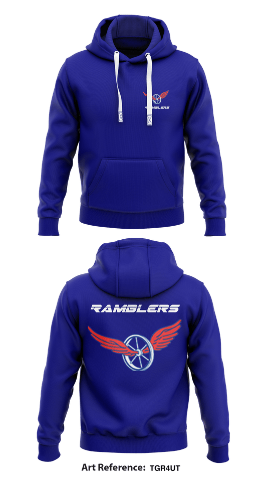 Ramblers  Store 1  Core Men's Hooded Performance Sweatshirt - tgR4ut